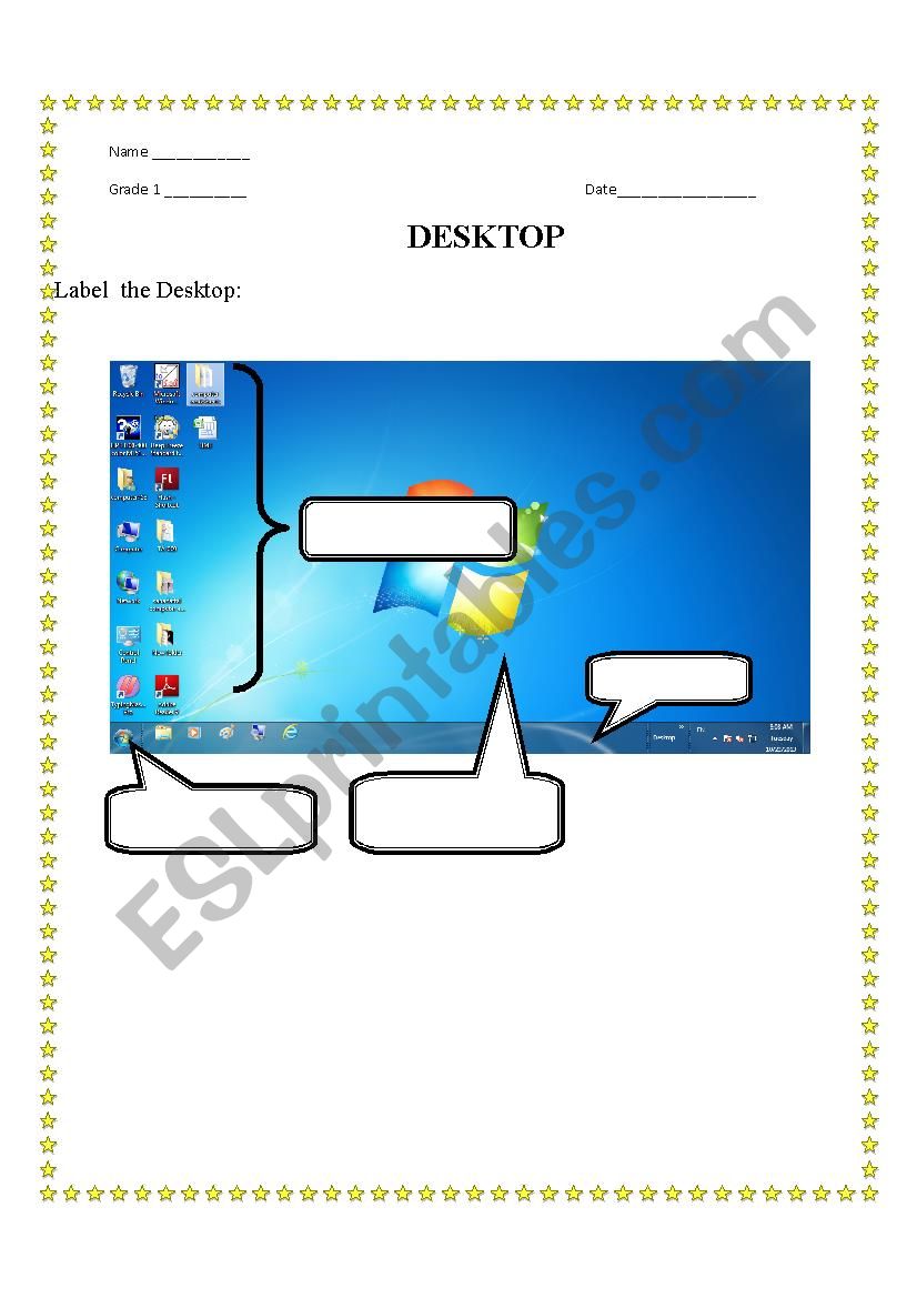 desktop worksheet worksheet