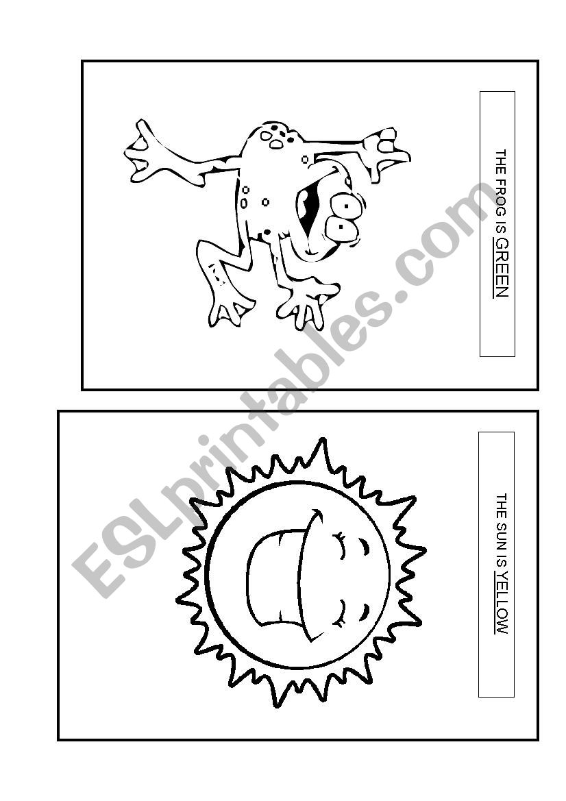 colors  worksheet