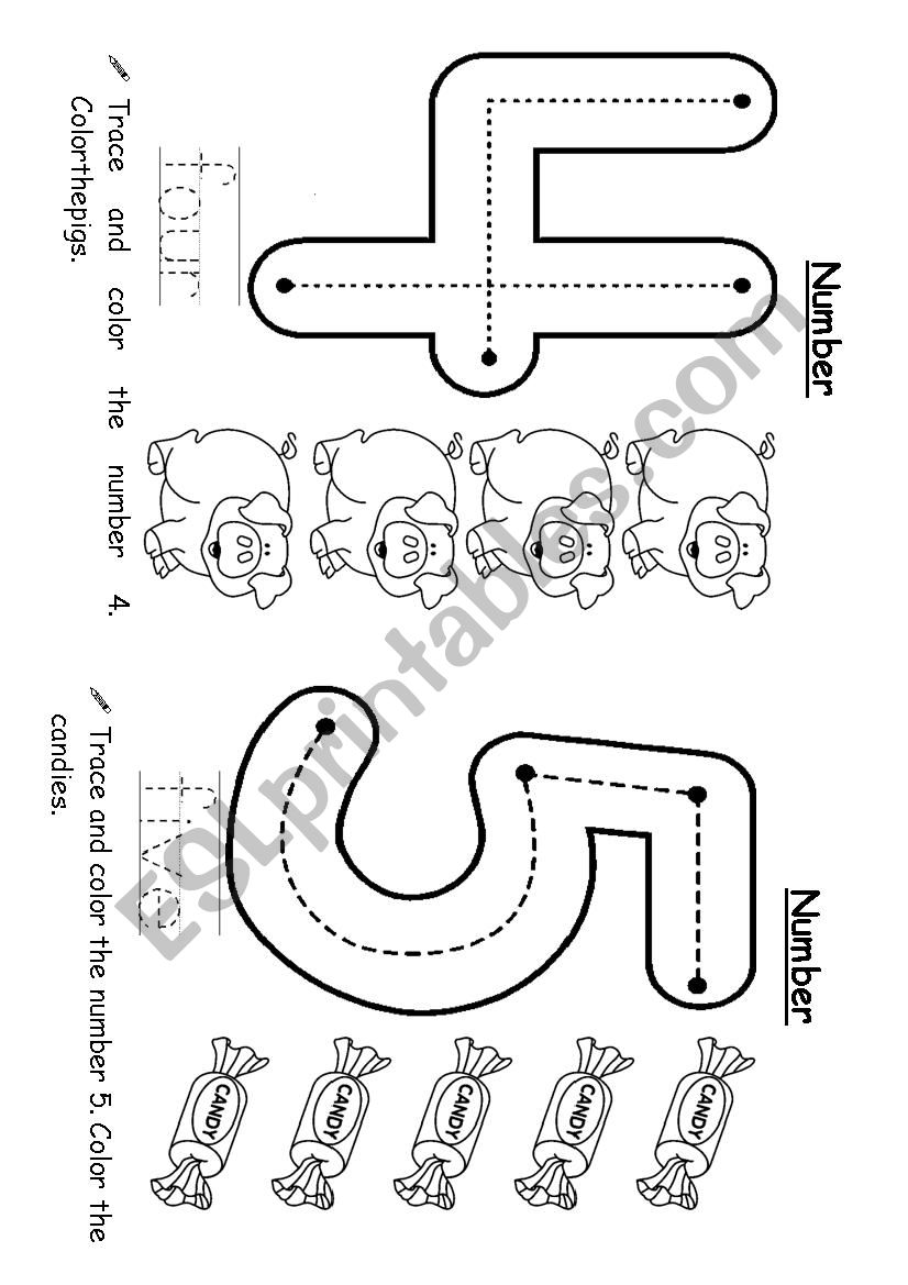 Numbers worksheet