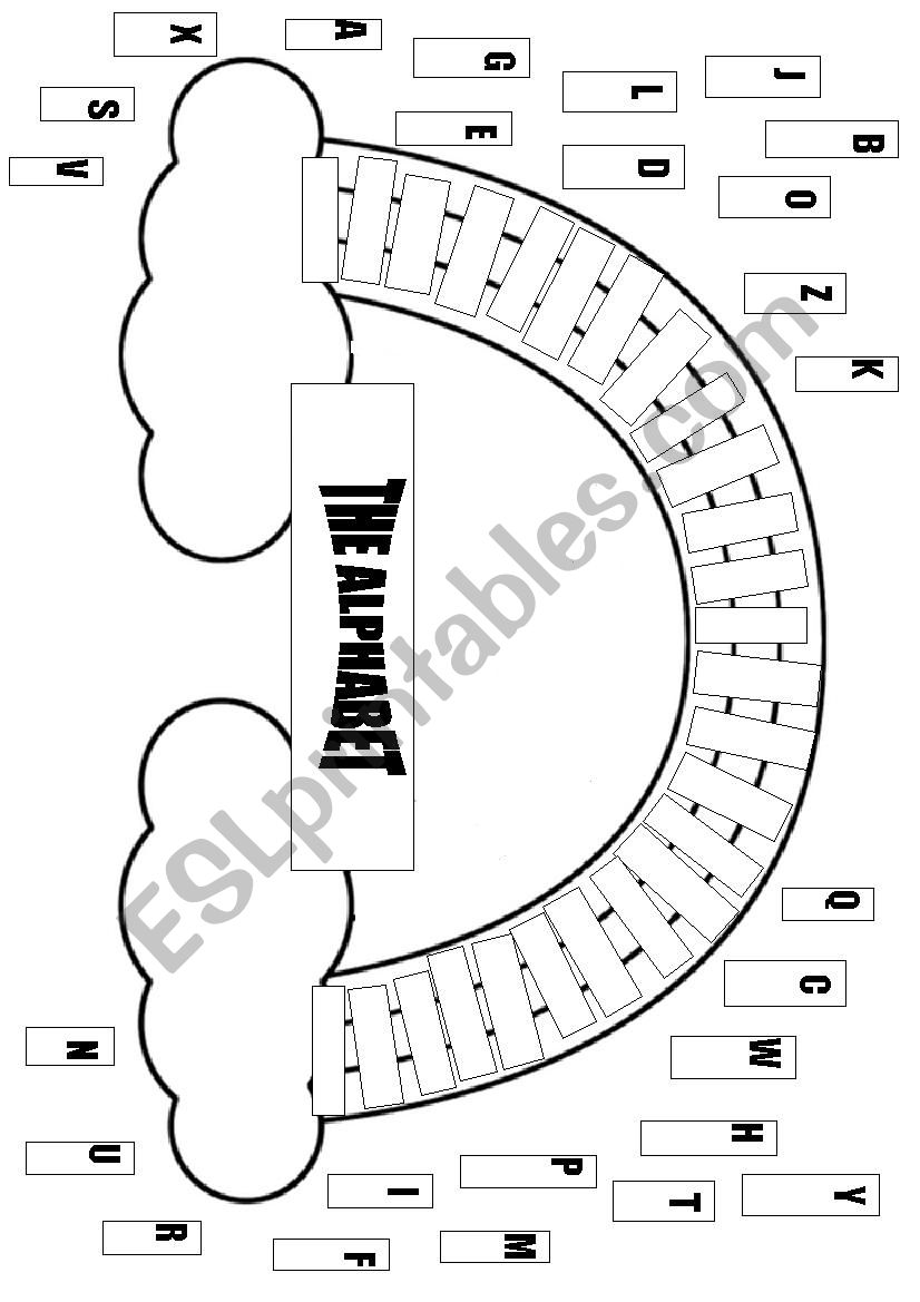 ALPHABET RAINBOW worksheet