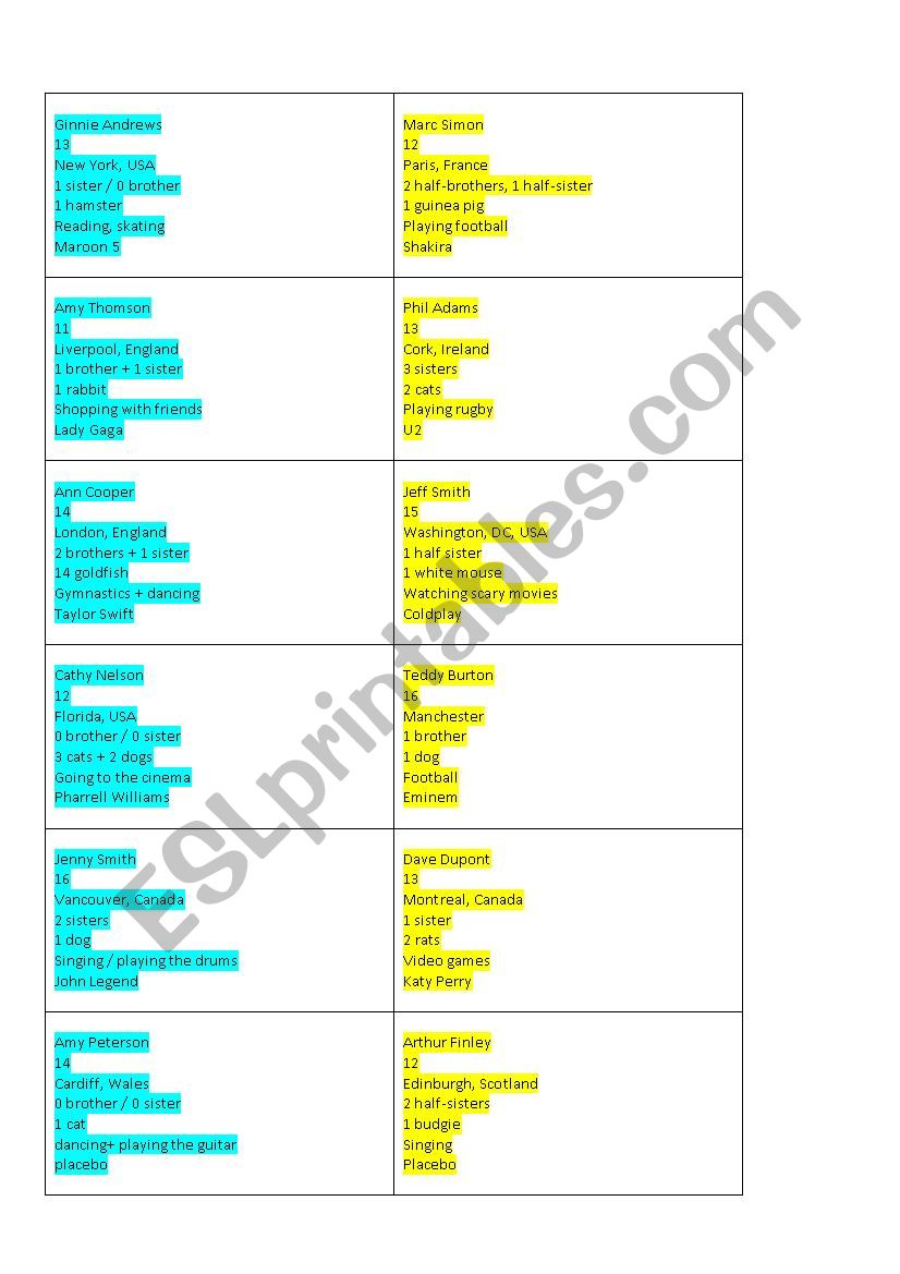 identity pair work worksheet