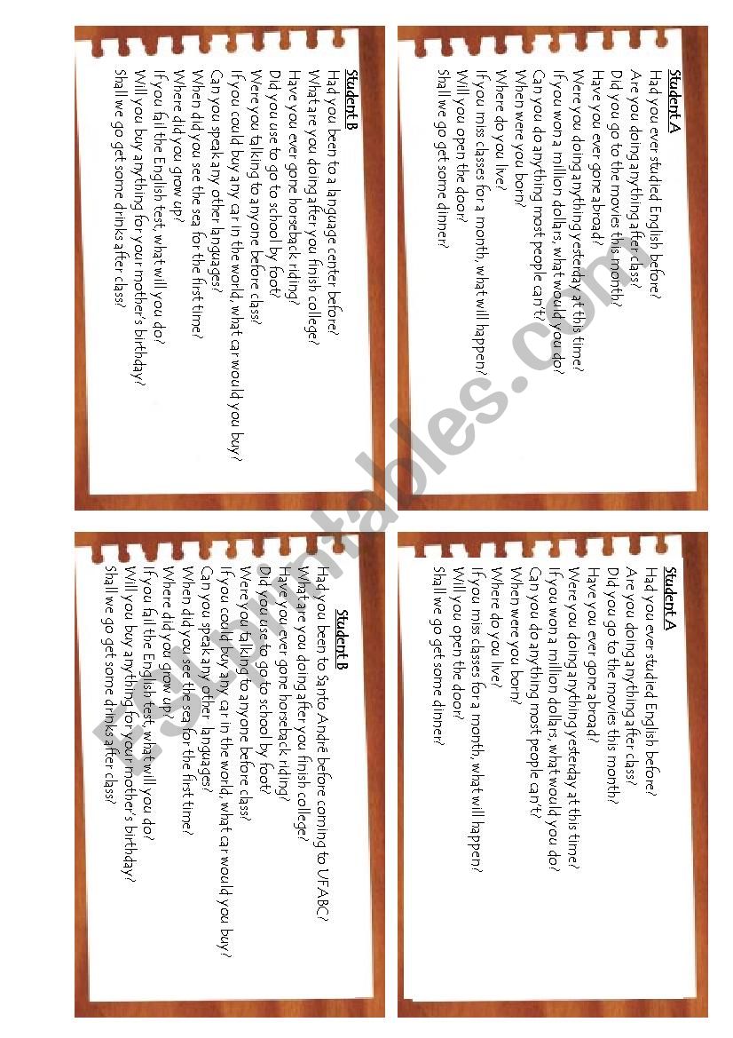 Communicative Tag Question Activity