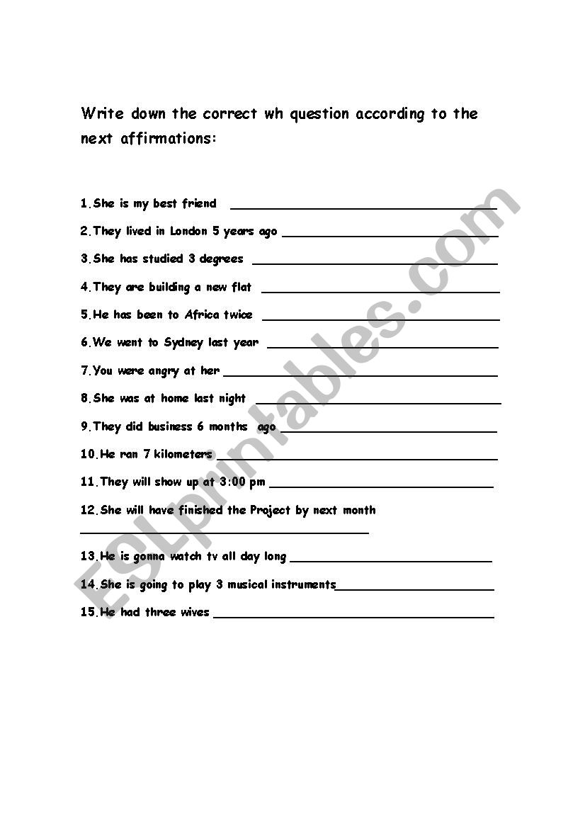wh questions practice worksheet