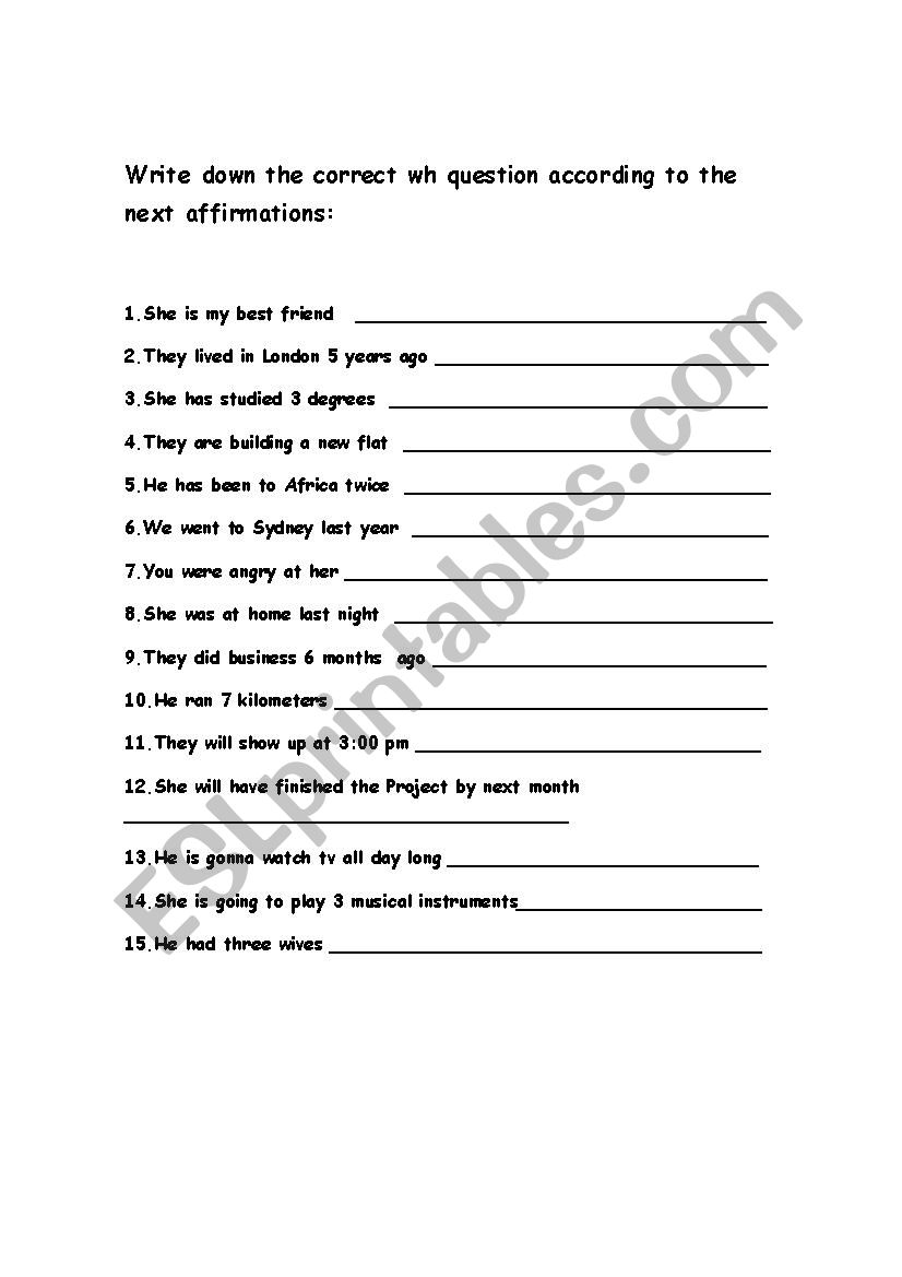 wh questions practice worksheet