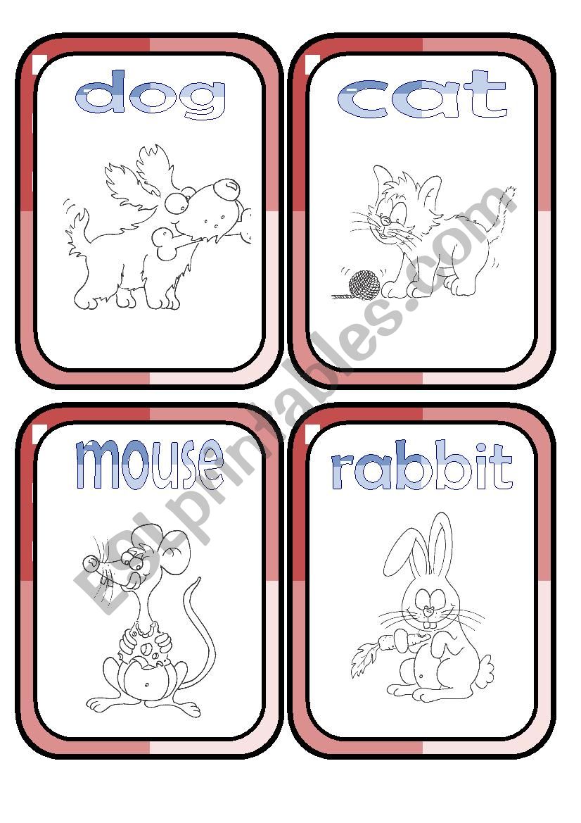 Animals *1 worksheet