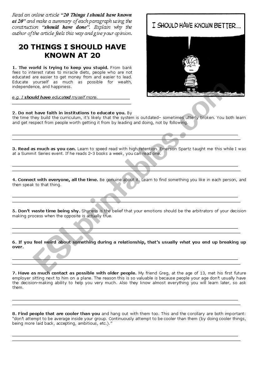 grammar worksheet should have worksheet