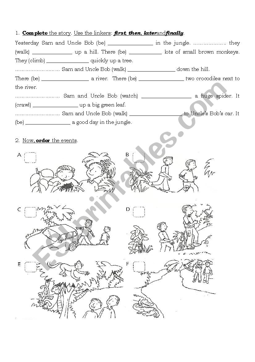 Simple past worksheet