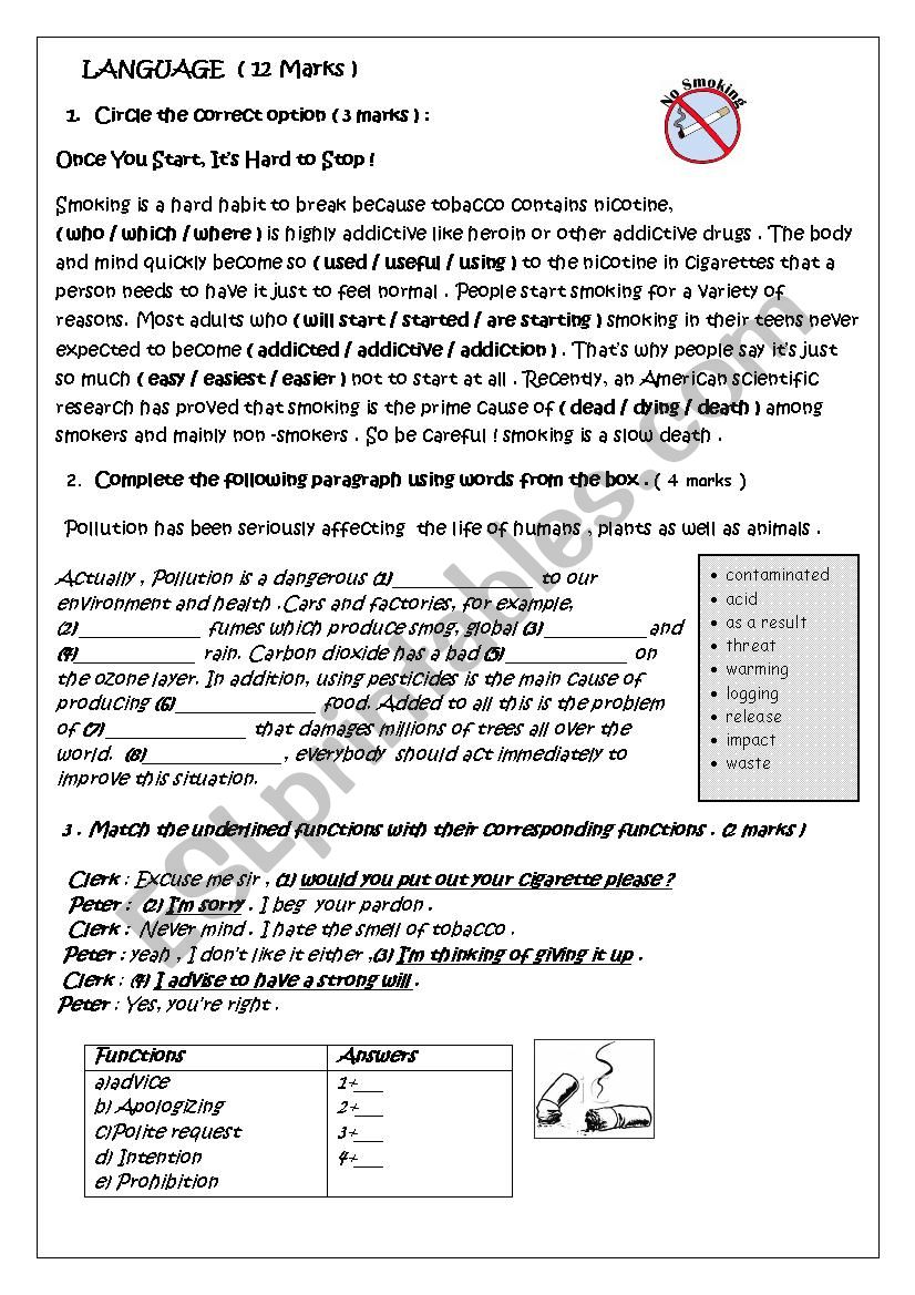 Mid Term Test N2 Grade 9 worksheet