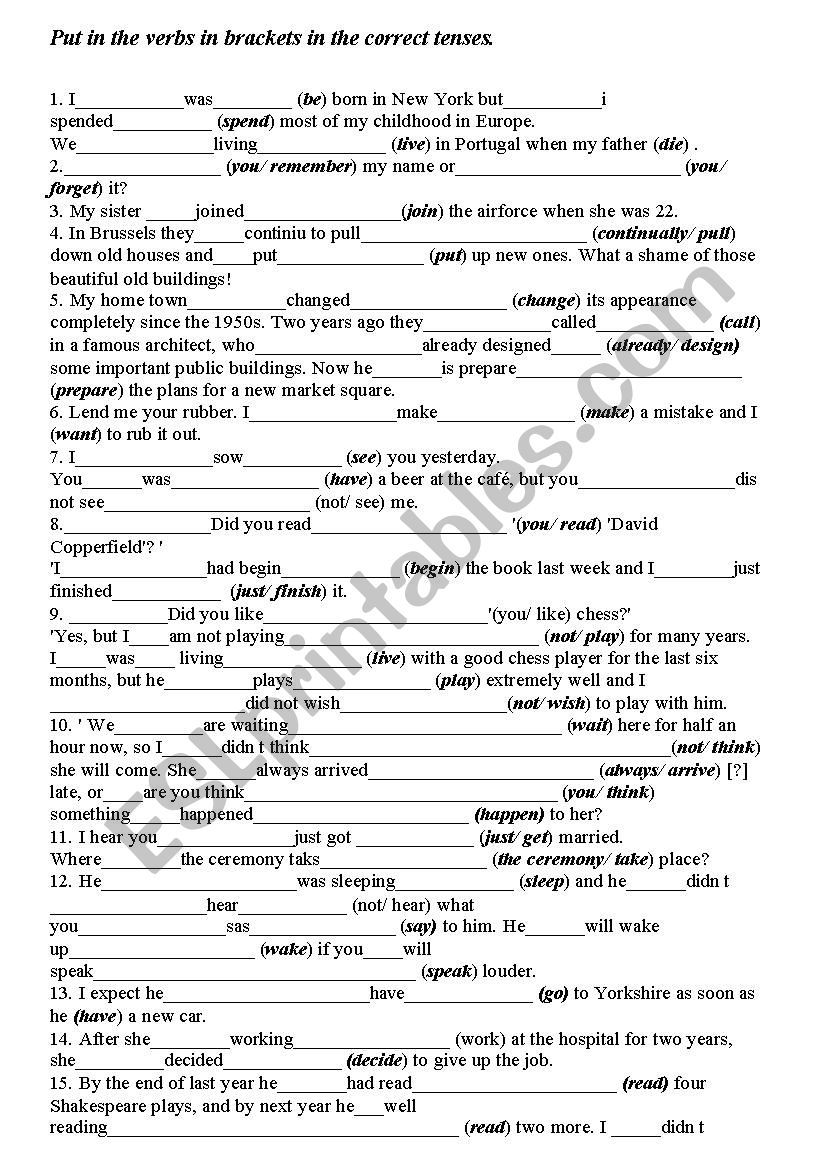 tenses-revision-english-esl-worksheets-for-distance-learning-and-physical-classrooms-english