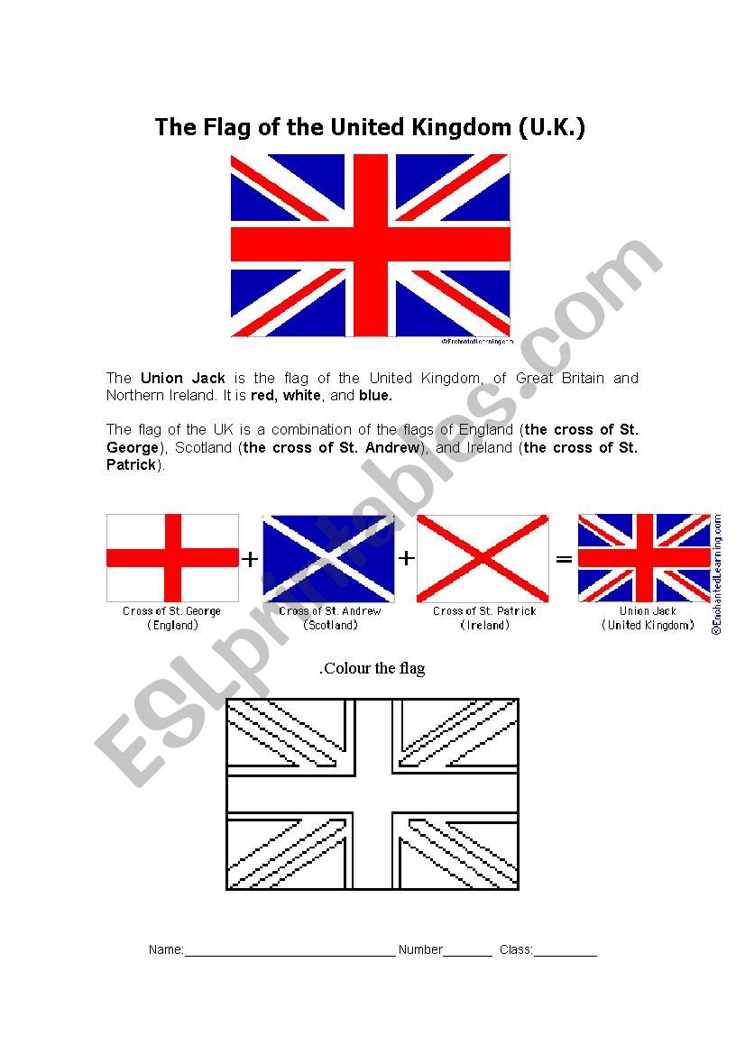 the-union-jack-esl-worksheet-by-teresamar