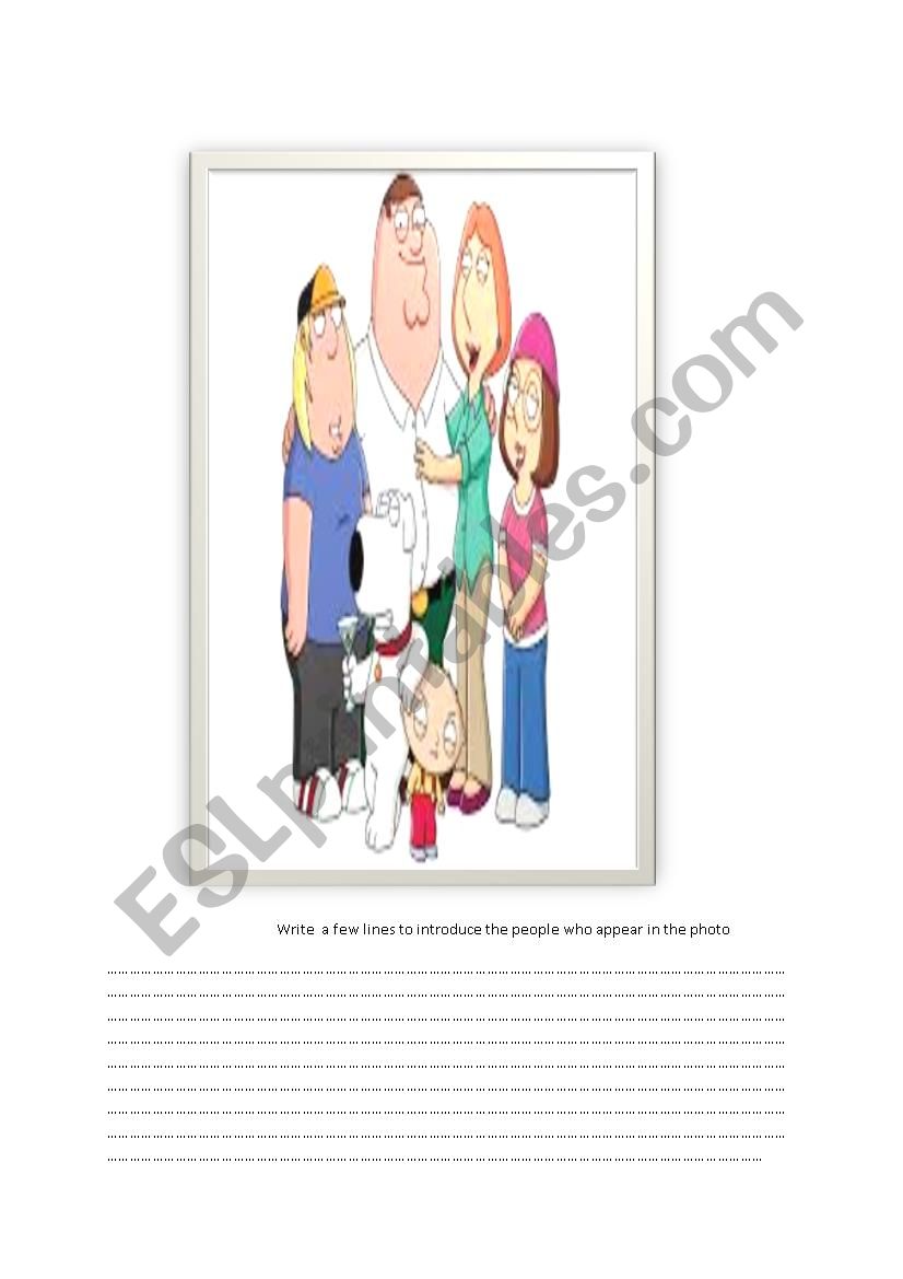 family worksheet