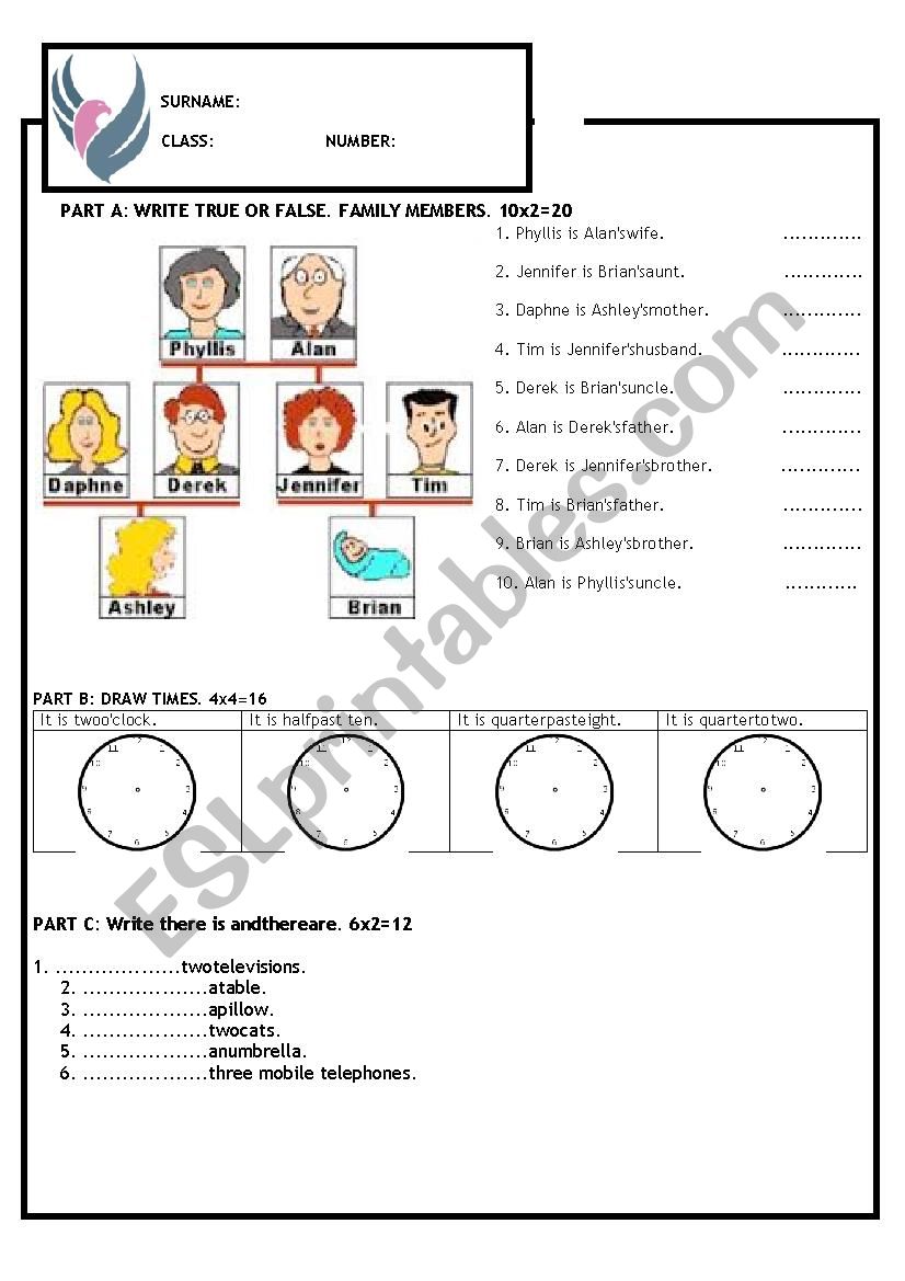 grammer  worksheet worksheet