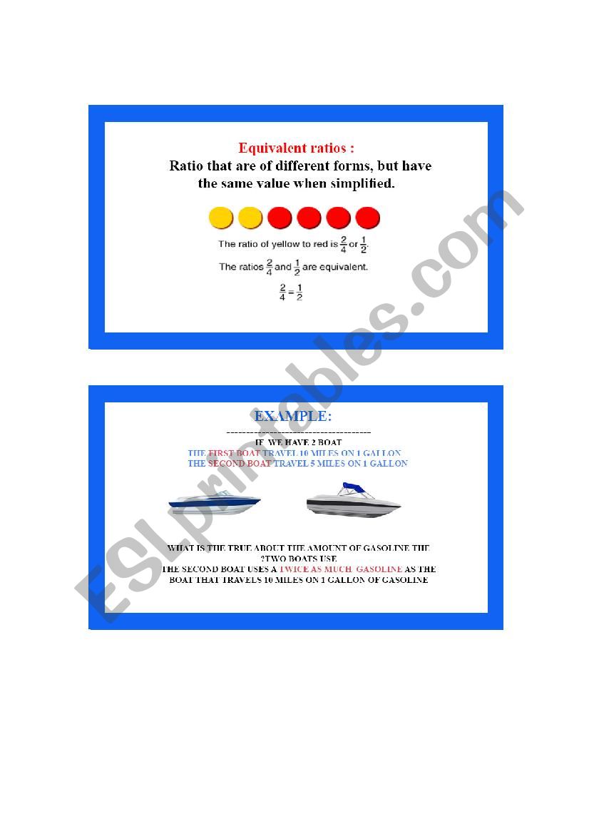 math: equivalent ratio worksheet