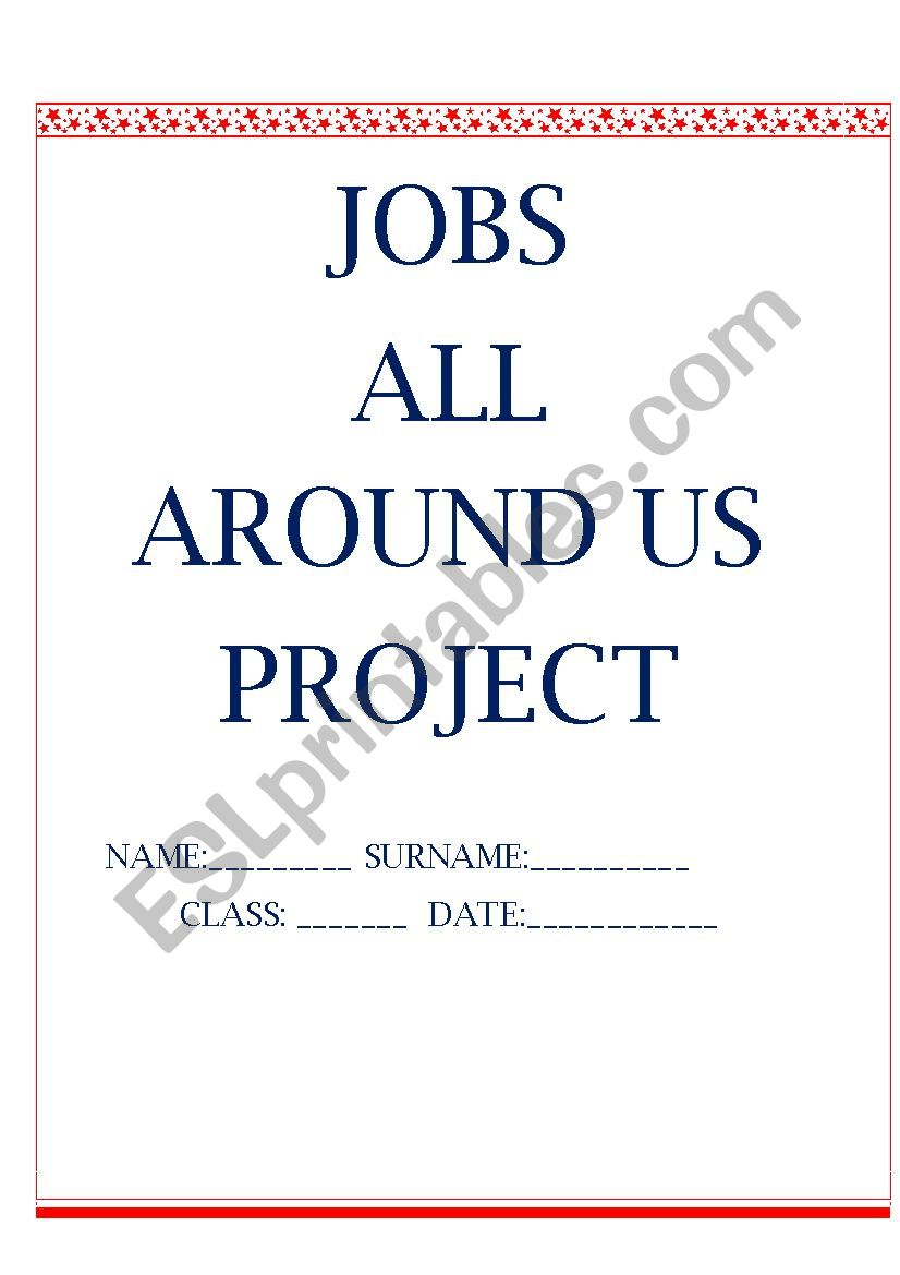 jobs graphic organizer worksheet