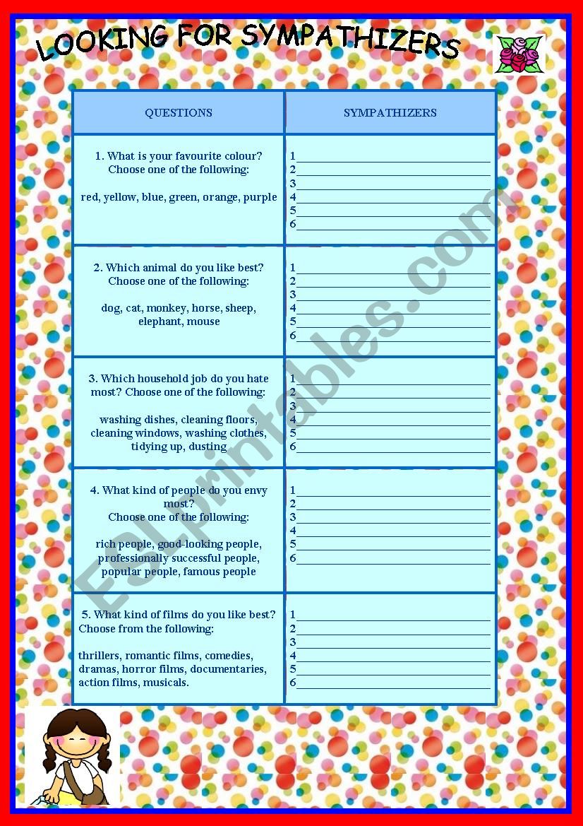Wh- question practice worksheet