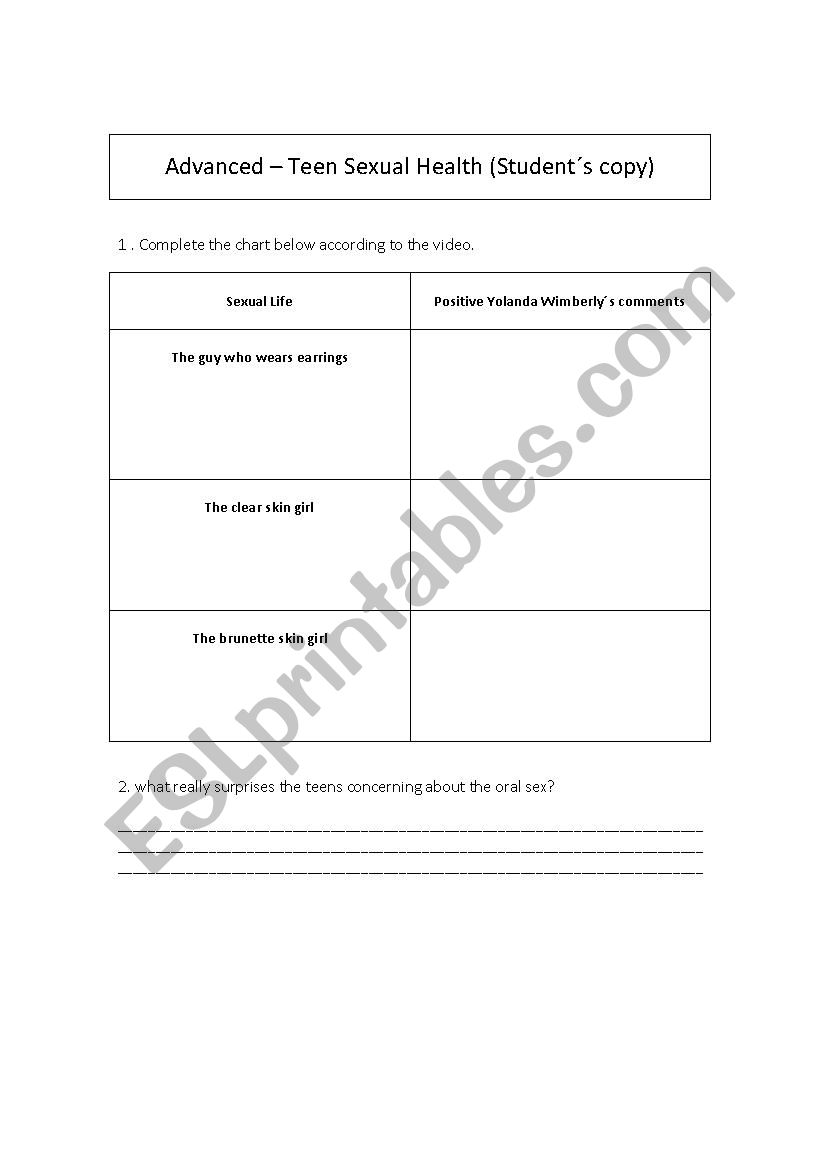 pregnant worksheet