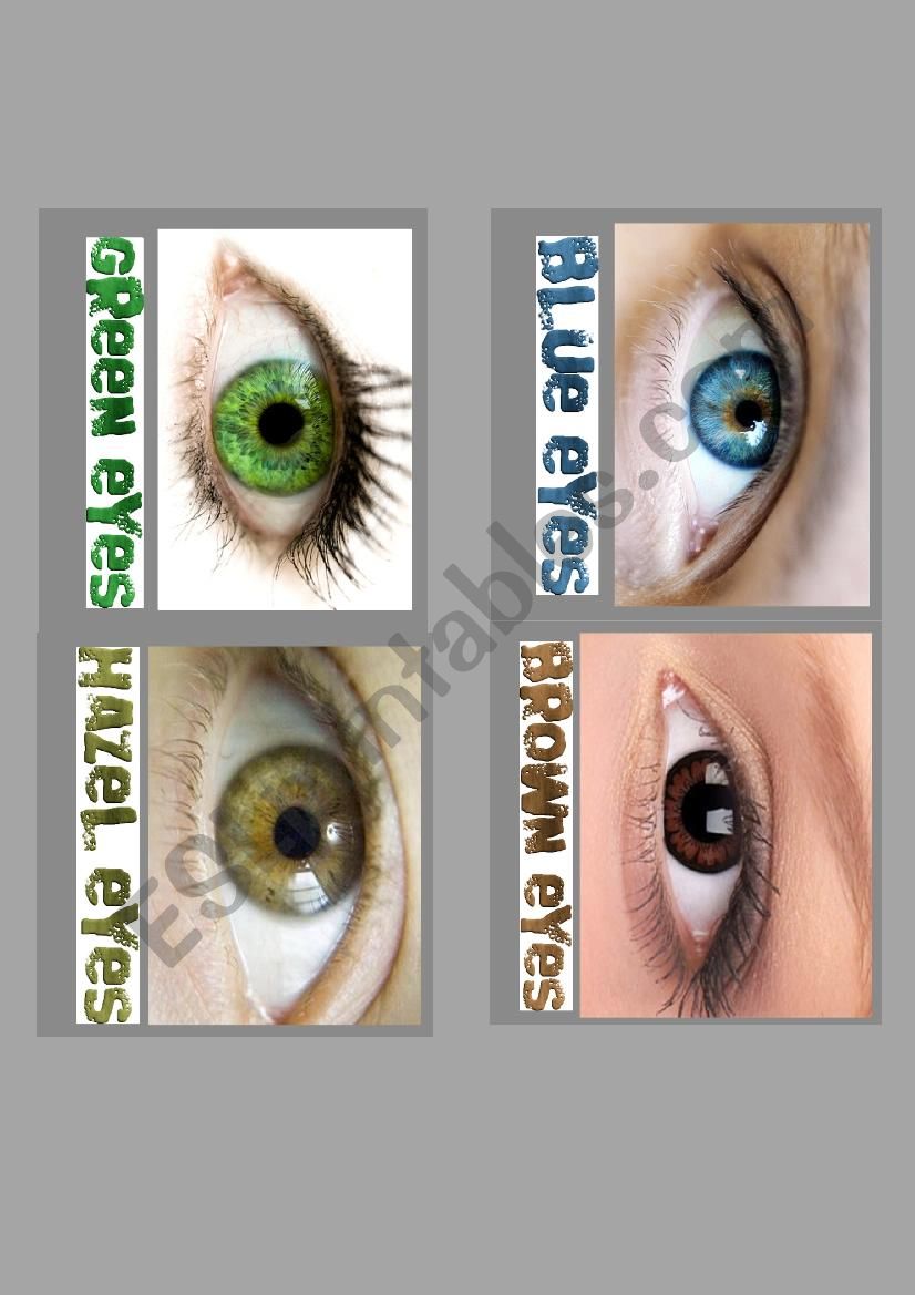 EYES worksheet