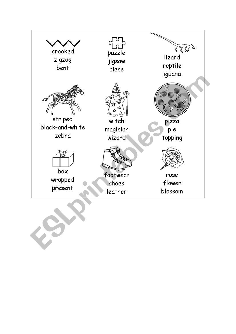 Phonics - Z sound - tic tac toe