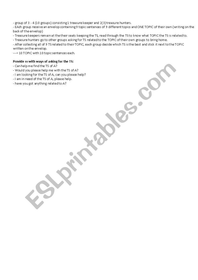 paragraph-writing-topic-sentence-esl-worksheet-by-nhungth