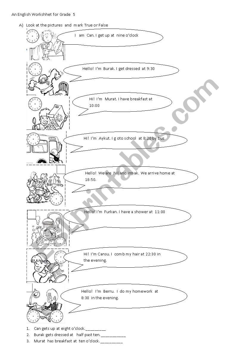 Simple Present2 worksheet