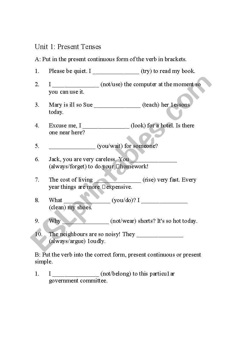 all-tenses-esl-worksheet-by-esule