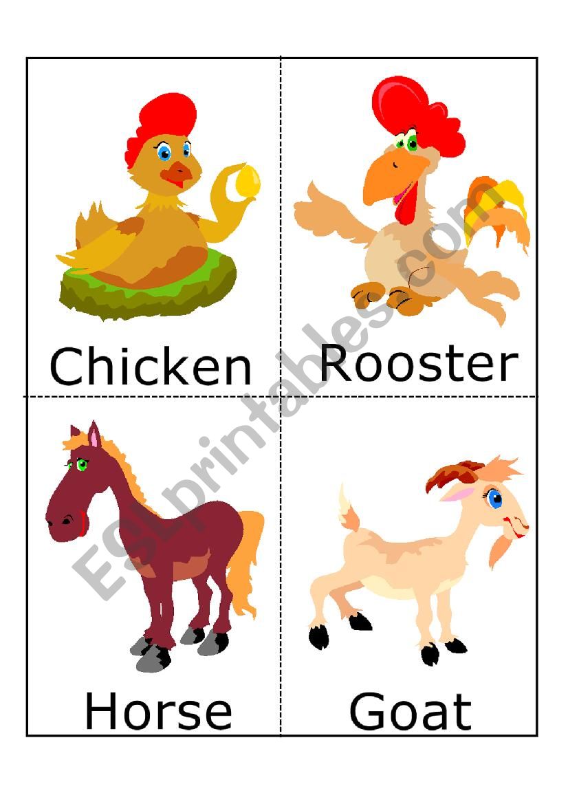 Farm Animals worksheet