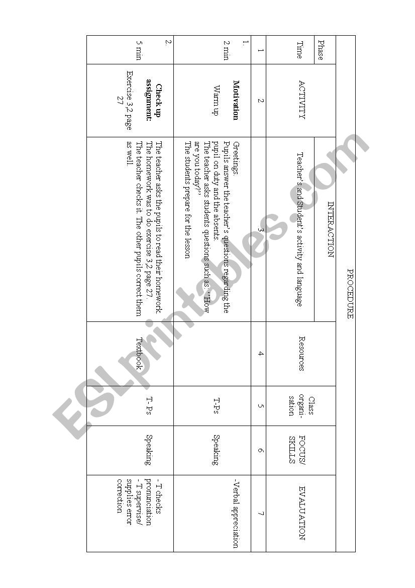 family ties lesson plan worksheet