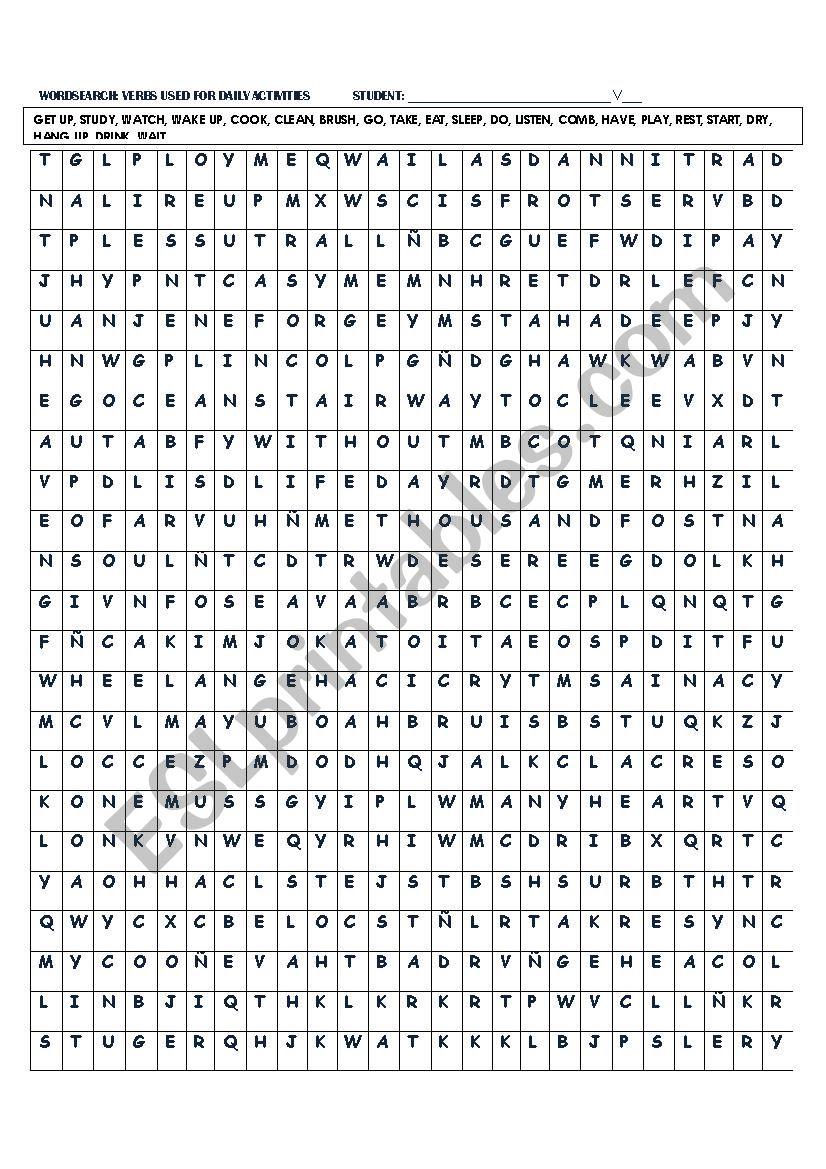 DAILY ROUTINES CLASSWORK  worksheet