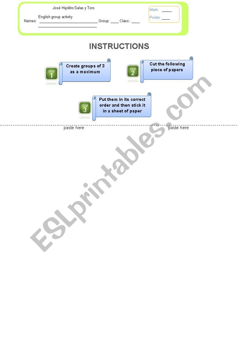 Mass Media Unscramble and paste Activity