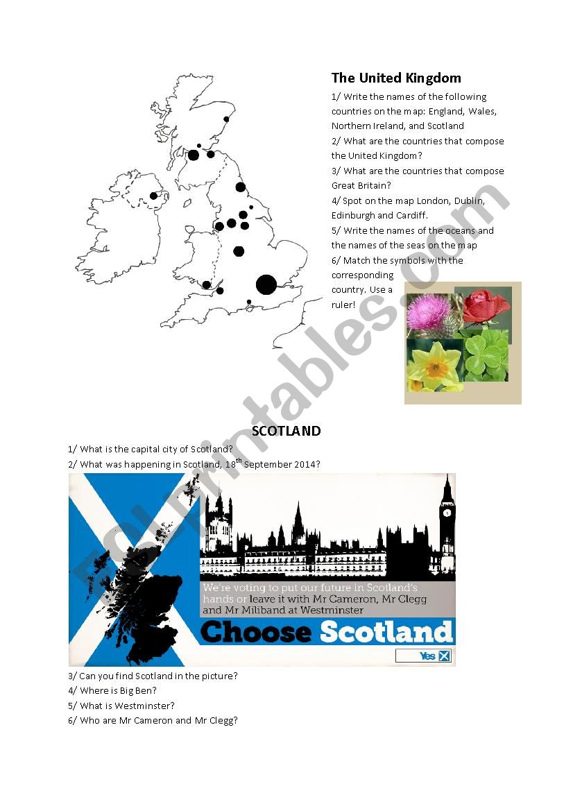 SCOTLAND S independence + The United Kingdom