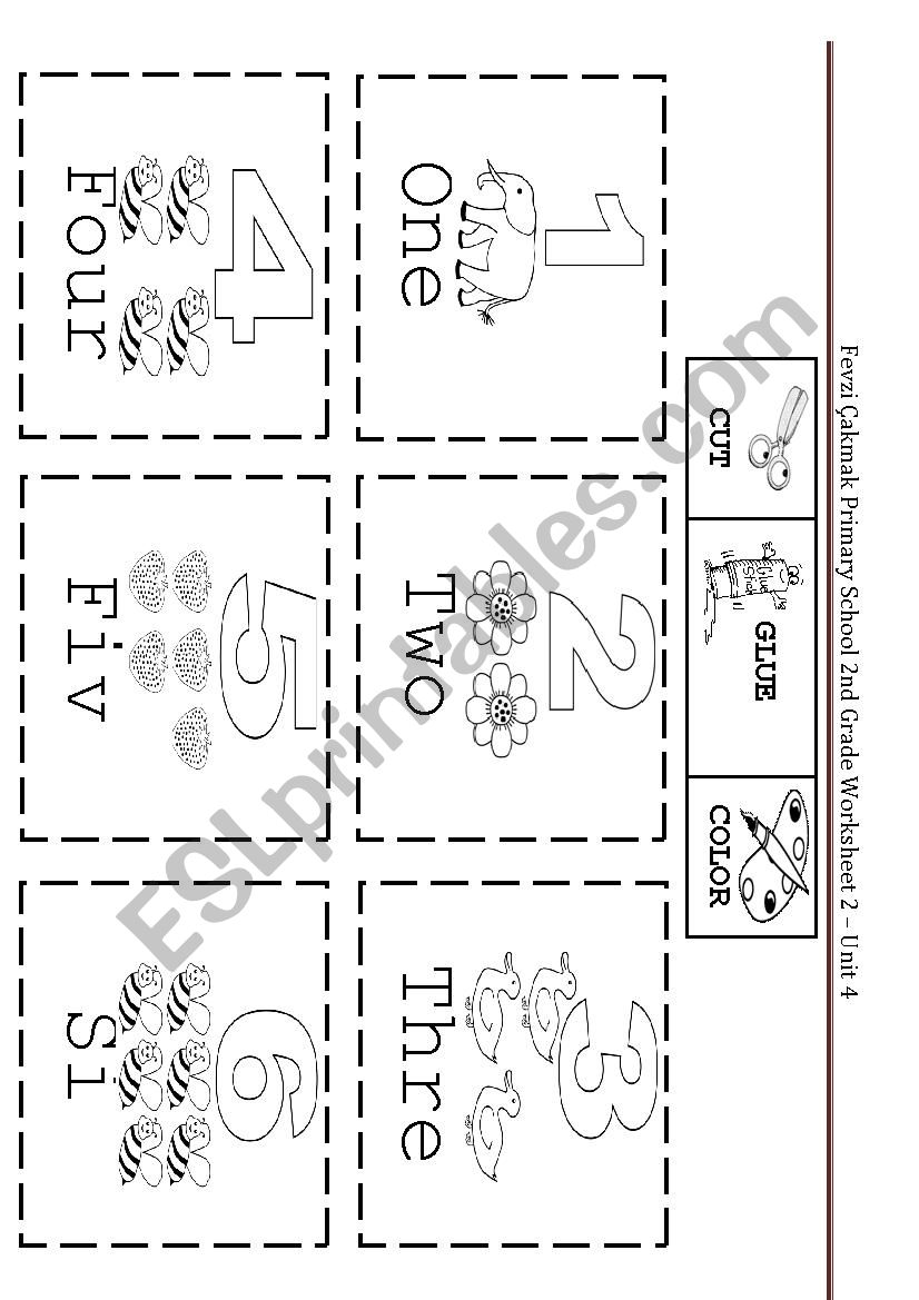 Numbers (1-10)  worksheet