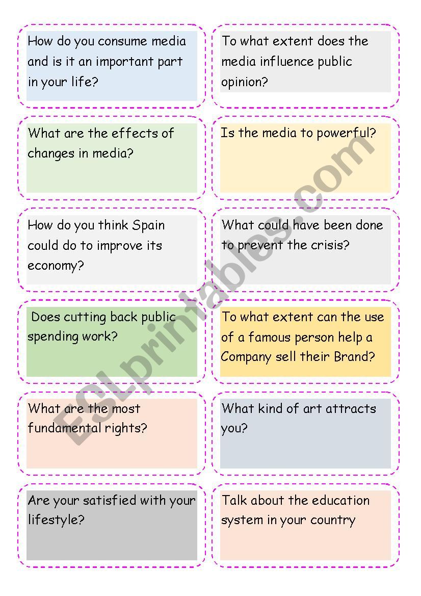 c1 conversation worksheet