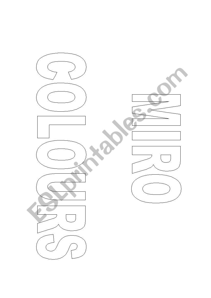 colours used by Miro worksheet