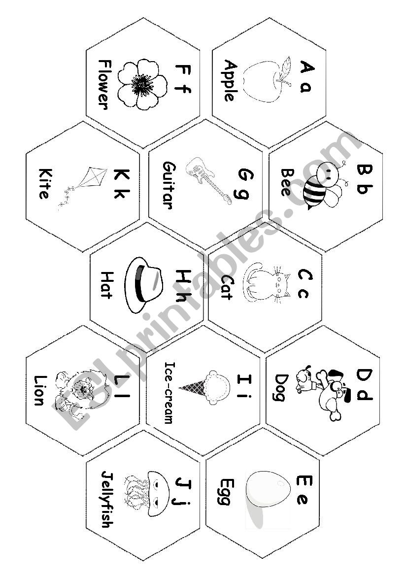 english alphabet worksheet