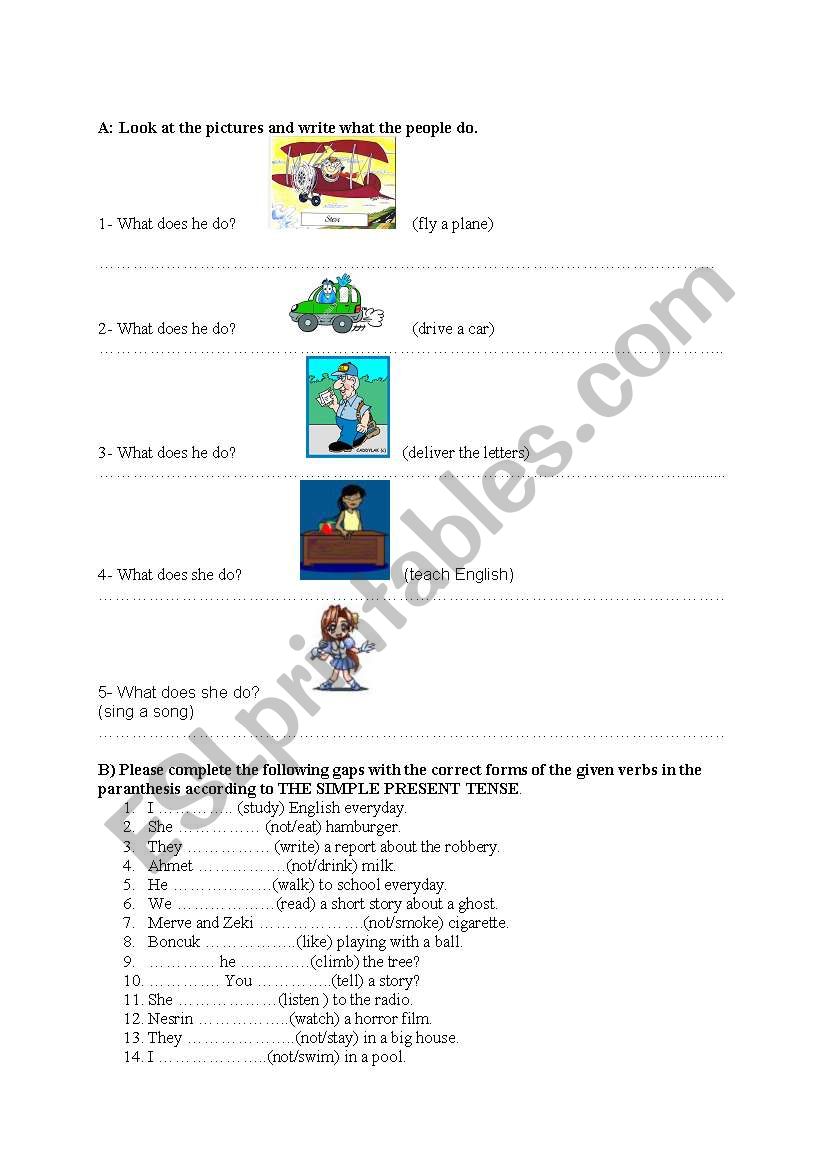 revision worksheet