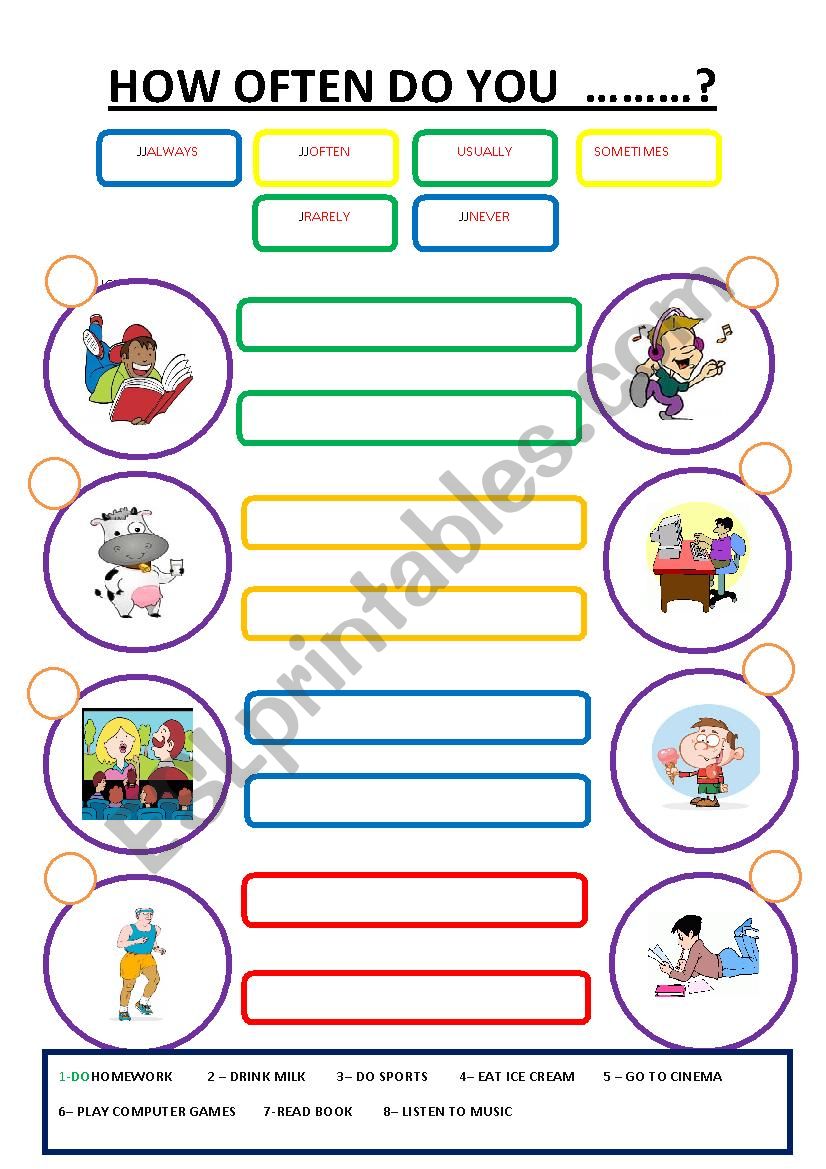 Вопрос how often. How often Worksheets. How often do you Worksheet. How often Worksheets for Kids. How often do you составить вопрос.