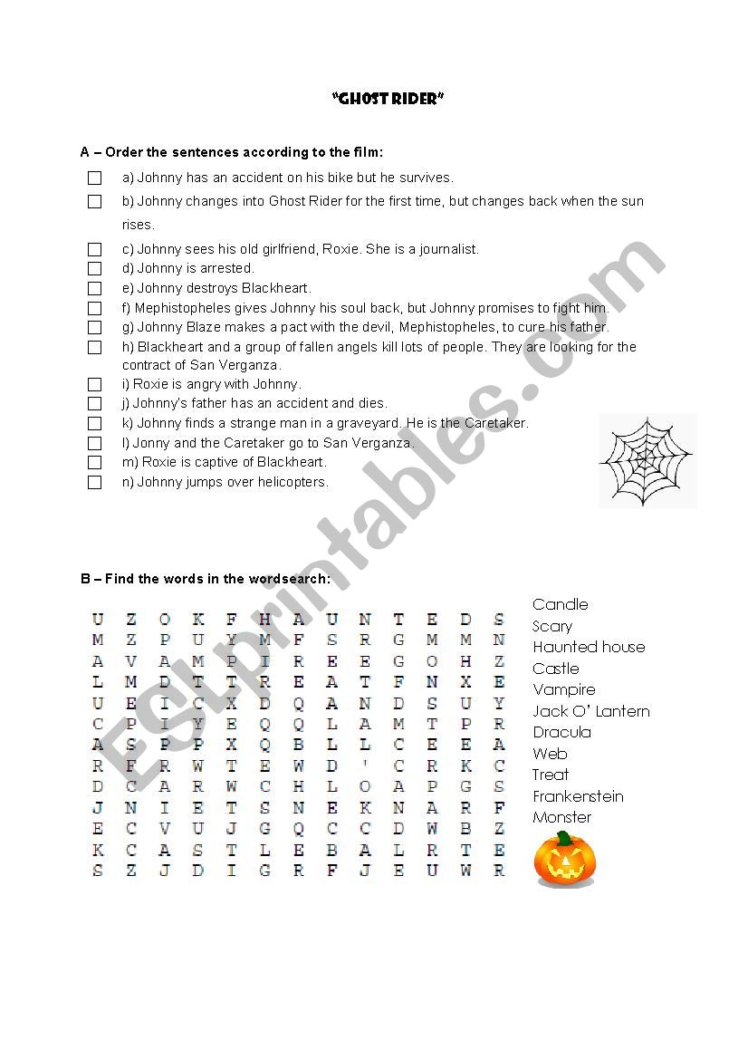 Movie worksheet 