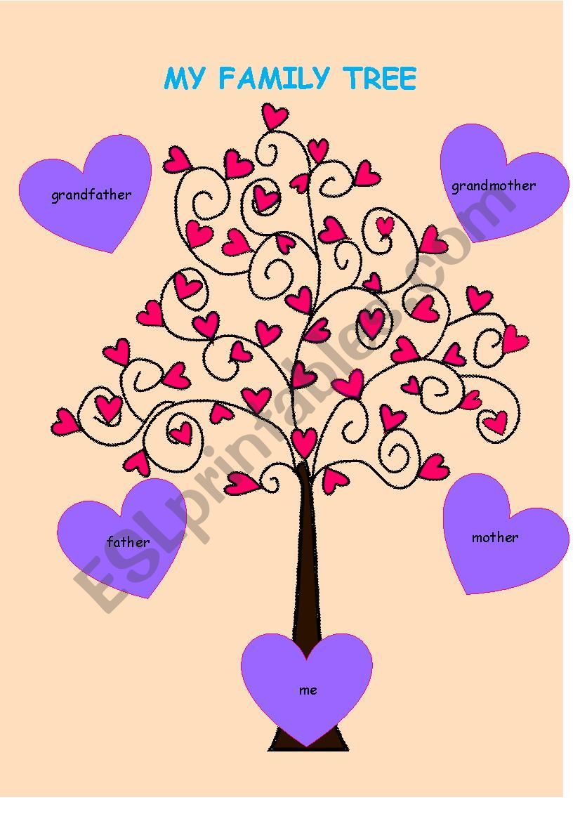 Family Tree worksheet