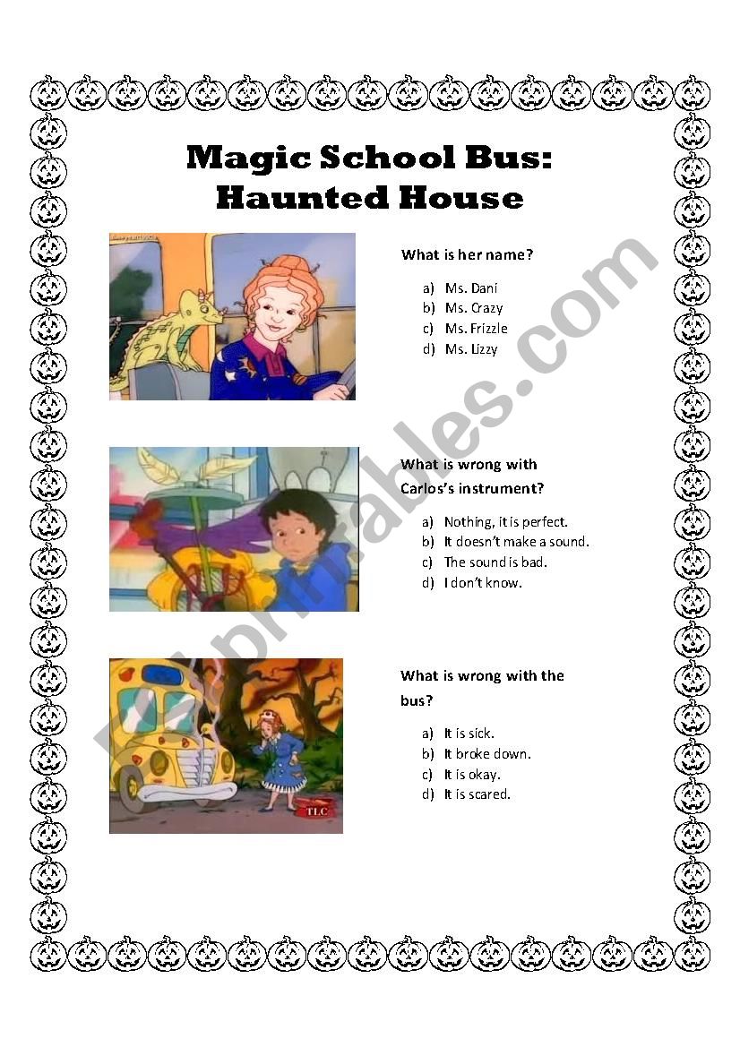 Magic School House: Haunted House 