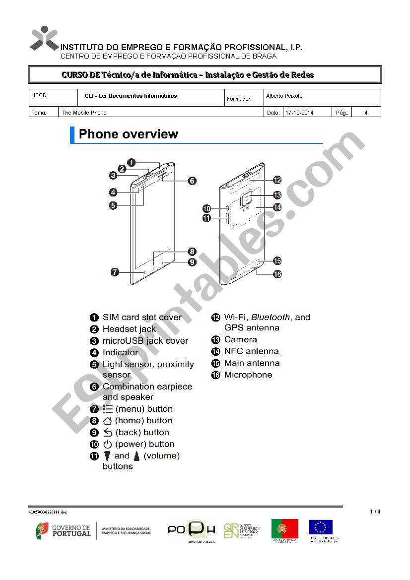 The Smartphone  worksheet