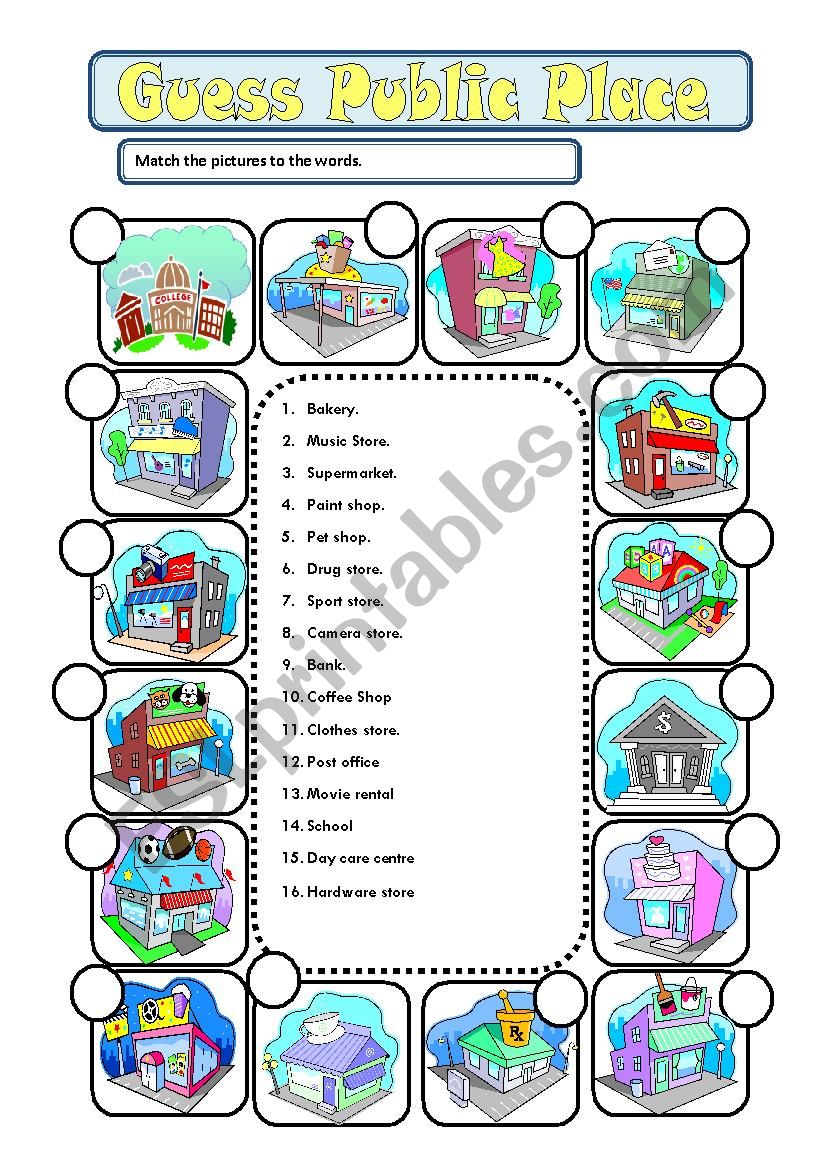 GUESS GAMES 4 worksheet