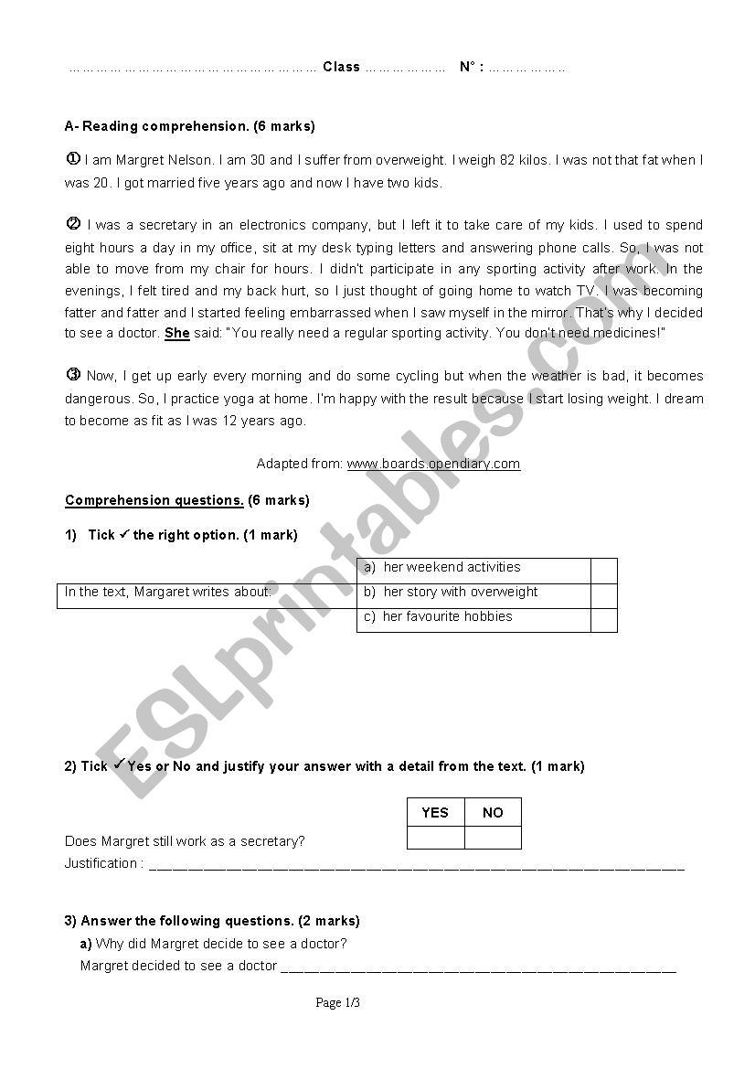 full term 2 for 8th worksheet