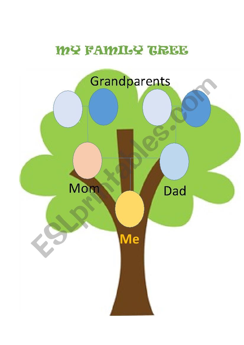 Family Tree worksheet