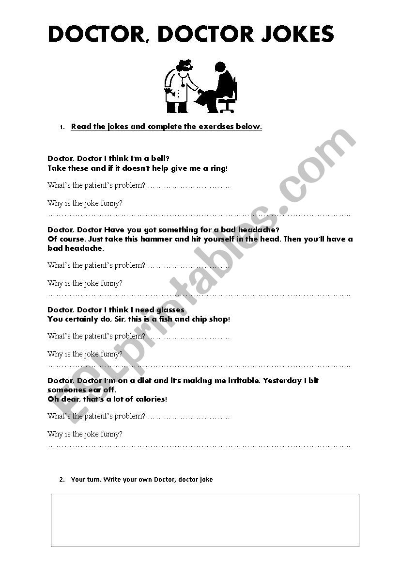 Doctor worksheet