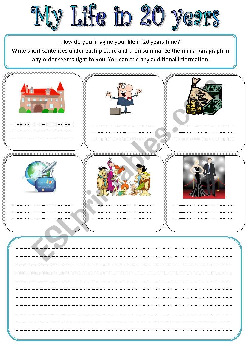 Exercising future tenses worksheet