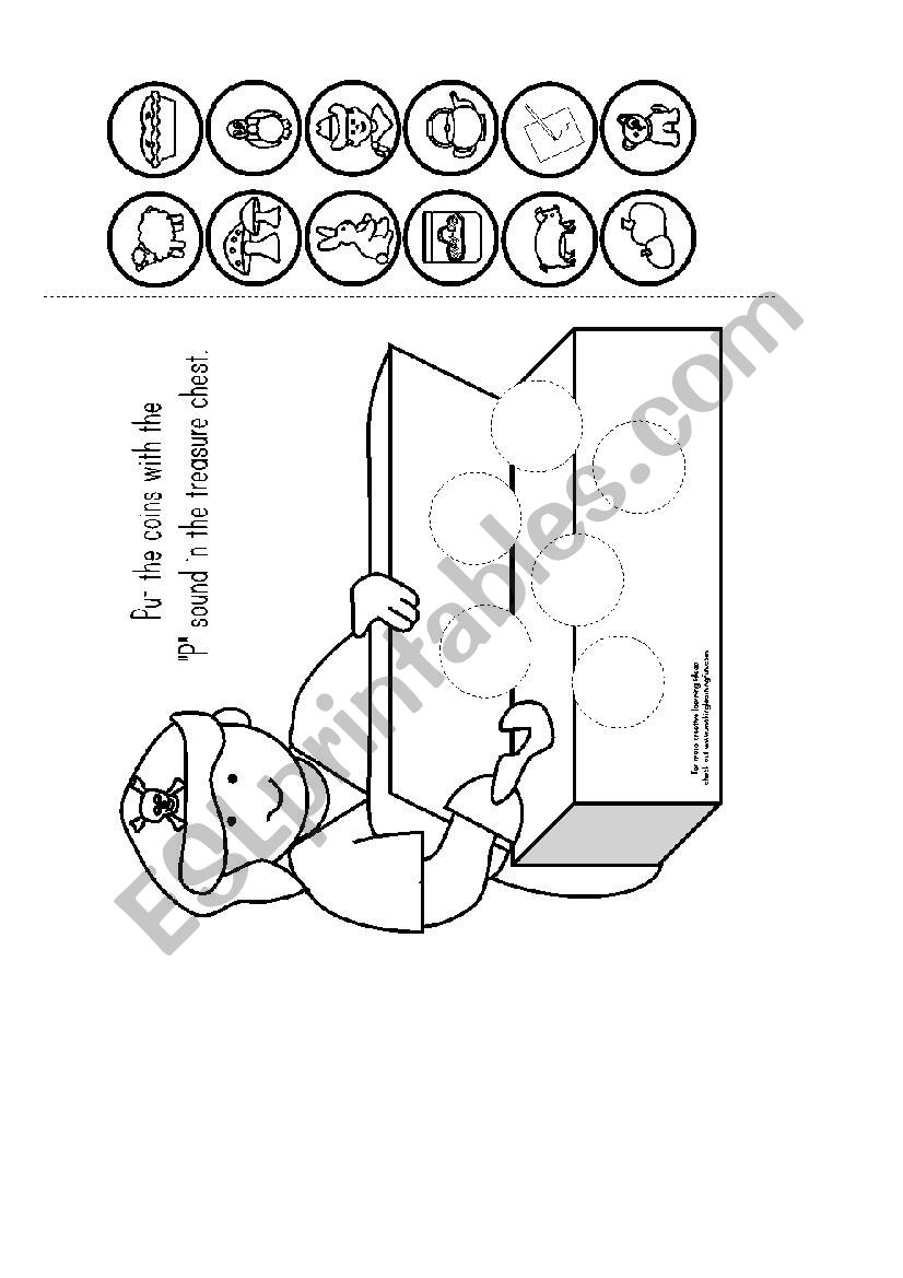 LETTER P worksheet