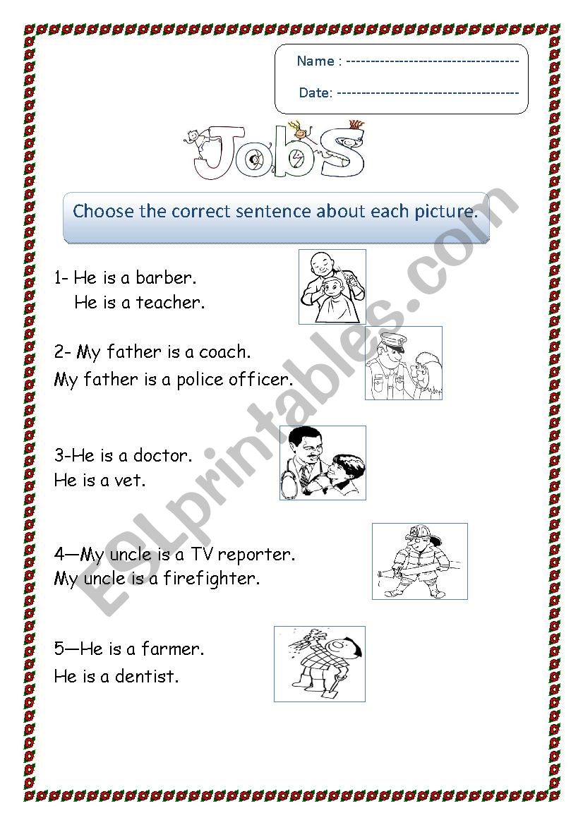 jobs 3 worksheet