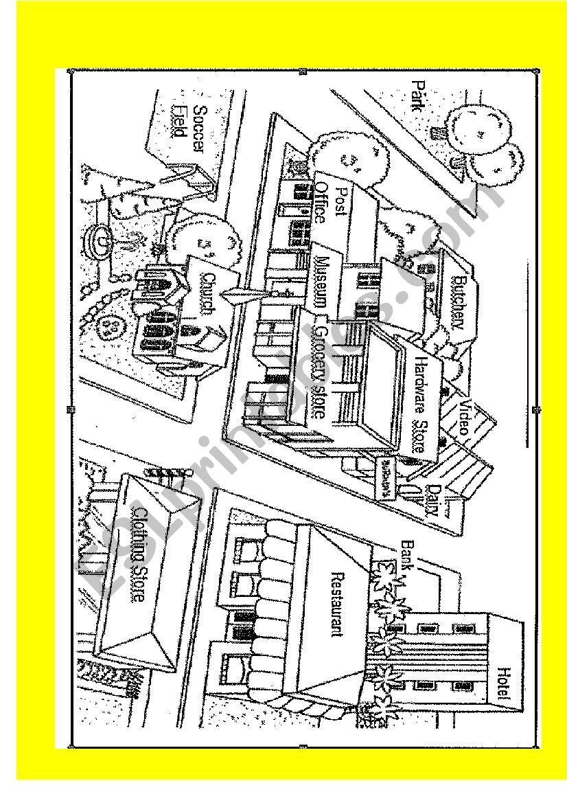 Boardgame Directions/Goods and Services