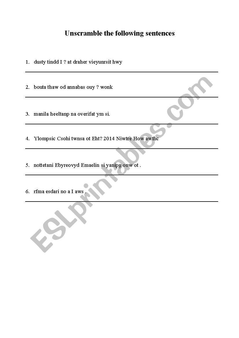 unscramble-the-following-sentences-esl-worksheet-by-hello2k13