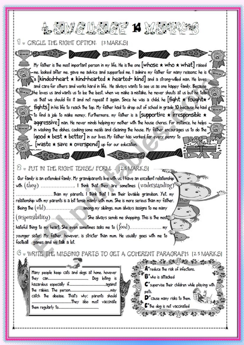 Mid term test 1 ( part 1) worksheet